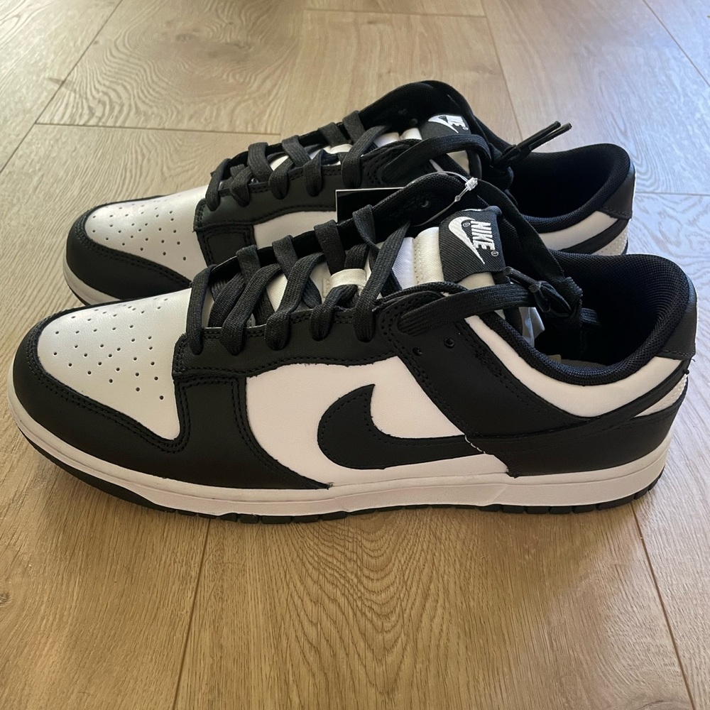 Brand new, new with tags Size 11 Men’s Nike Dunk Retro Low Pandas.